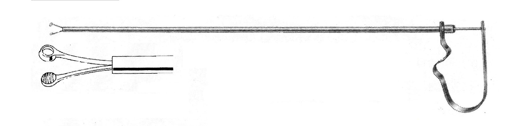 FIMBRIAL TUTUCU FORSEPS  L:36 CM, ÇAP  5MM